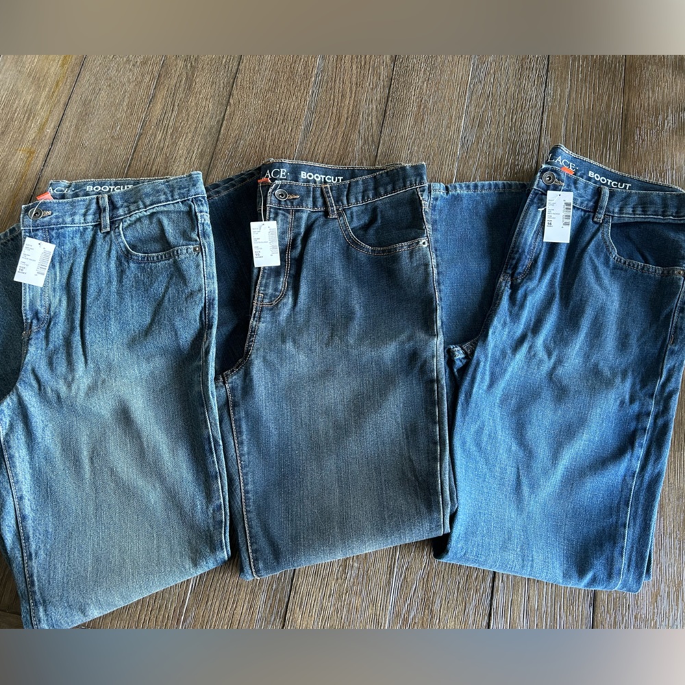 3 pairs of NWT Husky Children's Place Jeans 16H